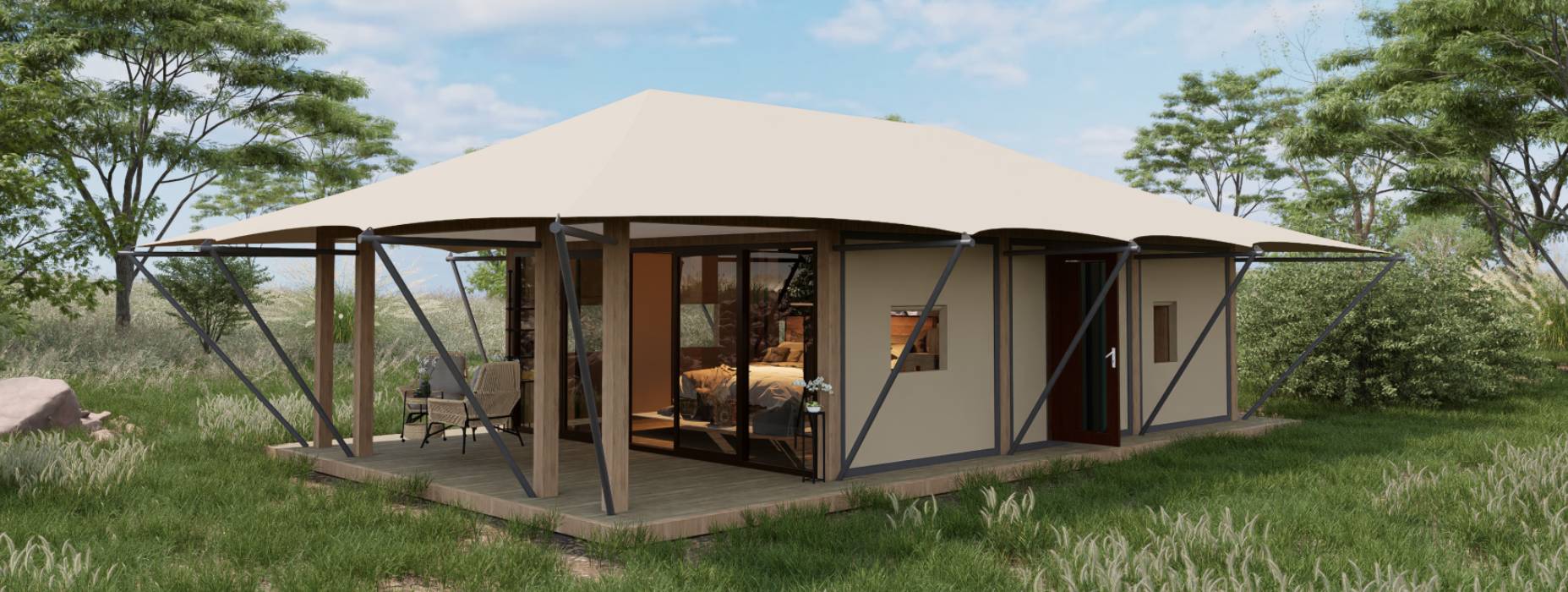 白云区户外酒店帐篷厂家